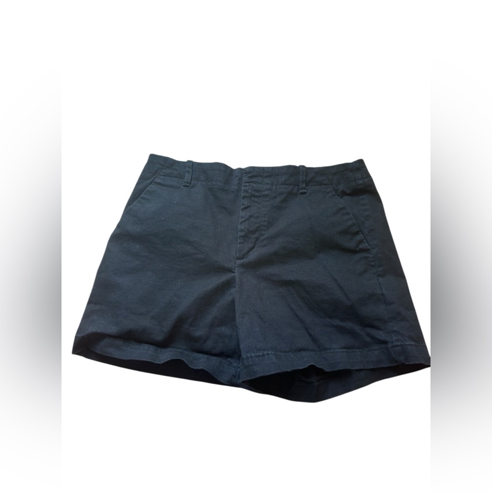 Banana Republic Authentic Chino Black‎ Stretch Cotton Shorts  Cotton Blend 6